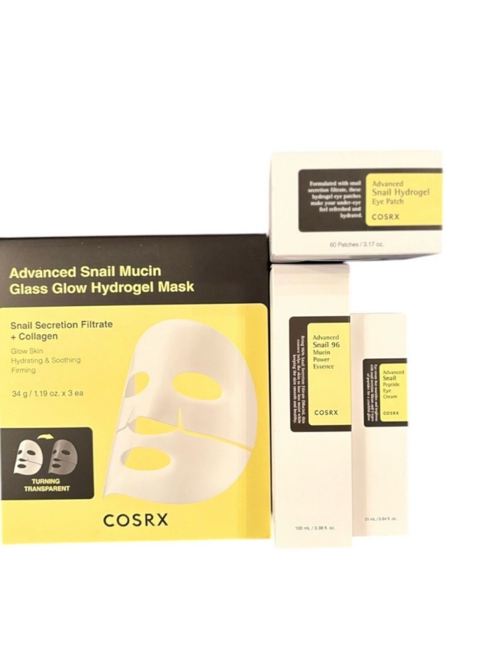 COSRX Advanced Snail Mucin Glass Glow Bundle